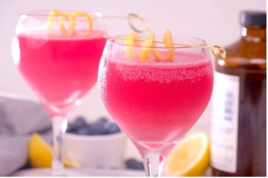 Mocktail: blueberry kombucha. Onze favoriet. Hoe maak je hem? 