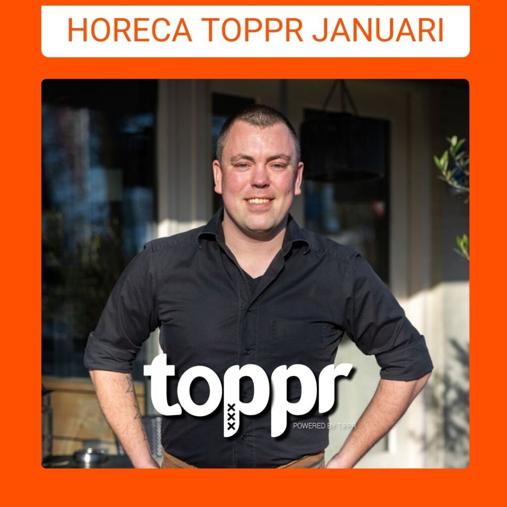 TOPPR januari Michael Schouten (29) werkzaam bij Restaurant de Korte Duinen in Soest. 