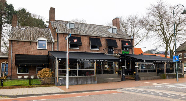 Café-restaurant de Koning van Denemarken in Rhenen waar de TOPPR van februari 2024 Geurt Jan werkzaam is