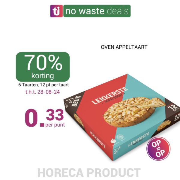 No Wast product De Lekkerste Oven Appeltaart 10 punten // 6 CE per HE