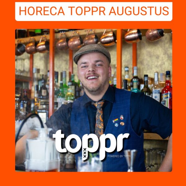 TOPPR van de maand augustus, Simon Daniël, bartender bij het Utrechtse Mr. Finch. 