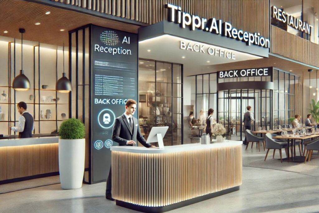 TIPPR.AI is een onderdeel van de Back office en helpt horeca ondernemers alle vragen te beantwoorden