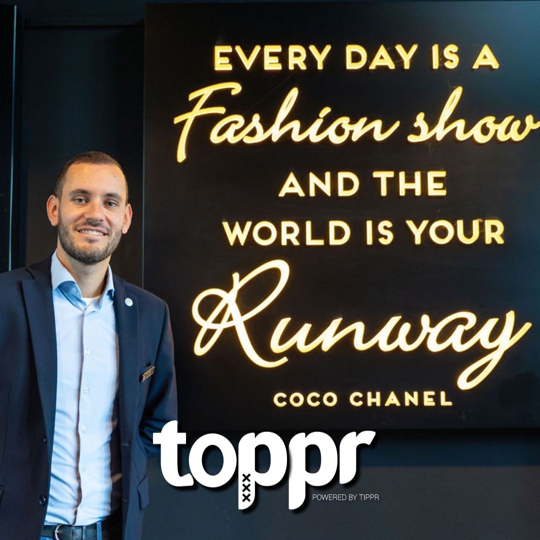 TOPPR van januari: Michiel de Boer – WestCord Fashion Hotel Amsterdam