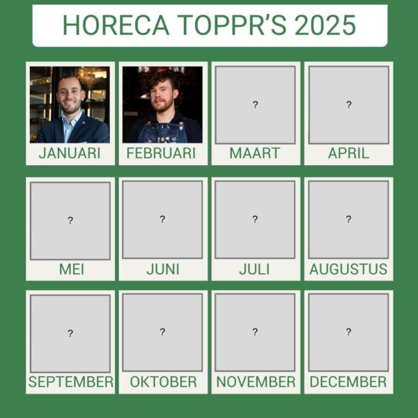 Horeca TOPPR's 2025: nieuwe TOPPR van de maand februari: Kevin Marchant