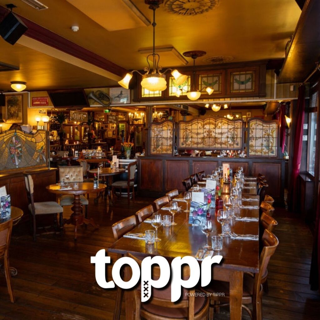 Restaurant met tafels De Heeren van Maarssen