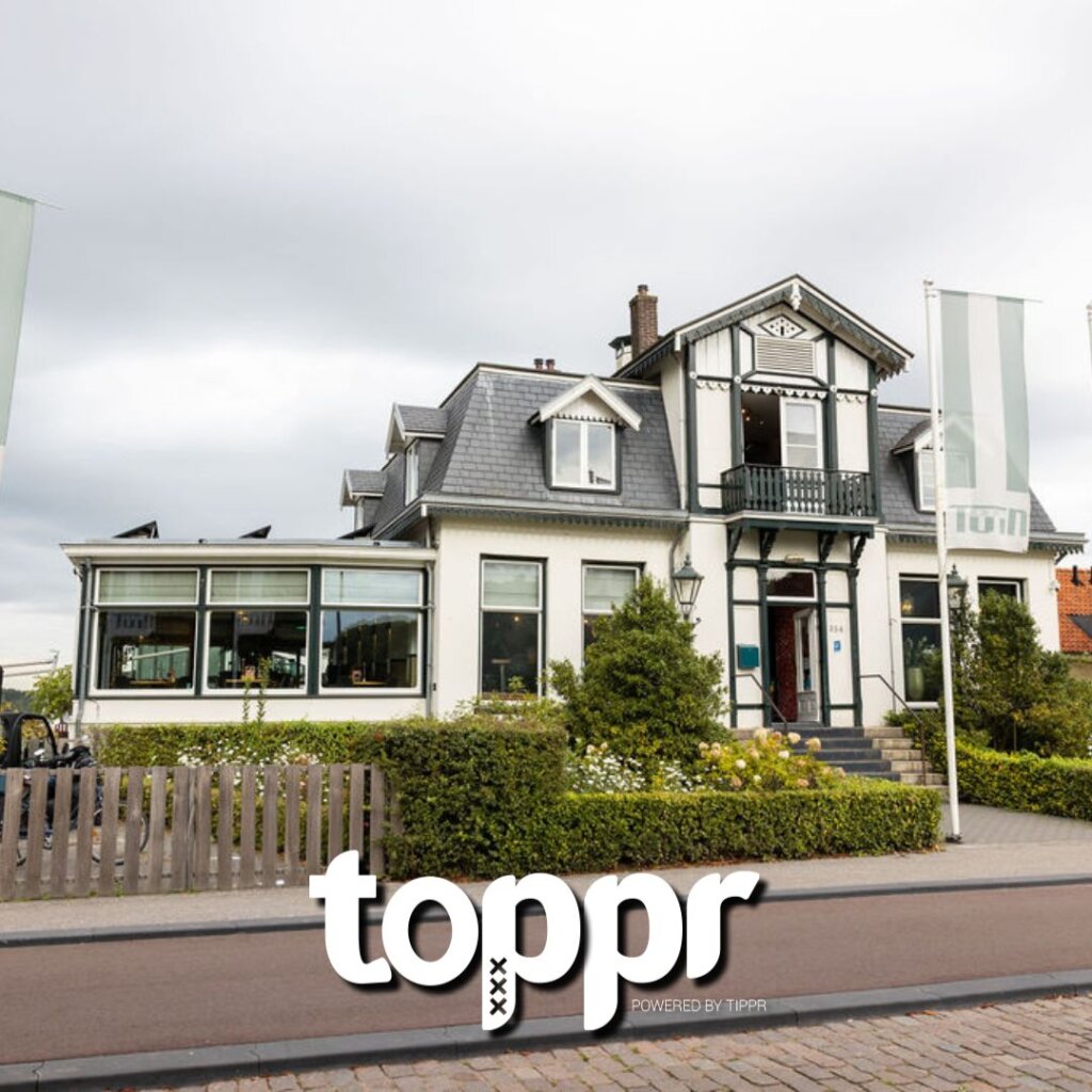 Ingang Restaurant de Tuin in Rotterdam