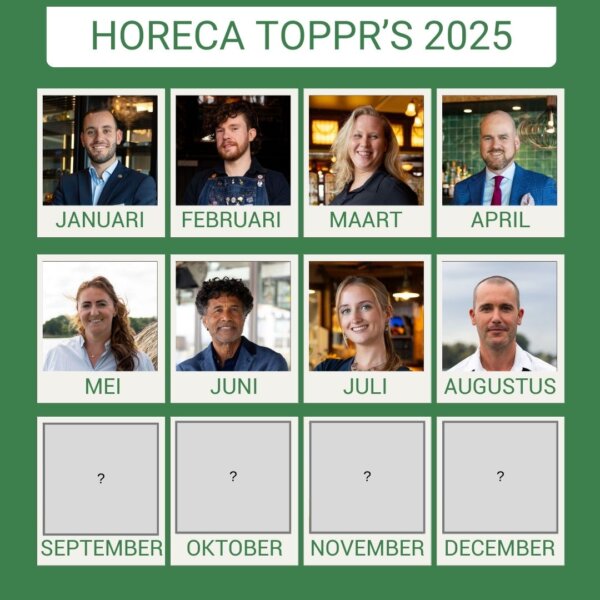 Genomineerde Horeca TOPPR 's 2025